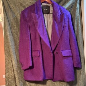 Women's Vibrant Purple Blazer